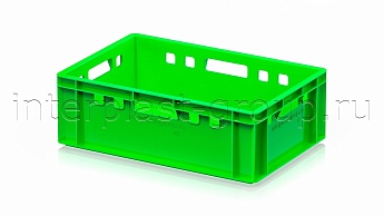 Ящик для мяса и колбасных изделий Е-2 светло-зеленый в Уссурийске Ящик для мяса и колбасных изделий Е-2 светло-зеленый в Уссурийске