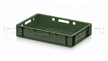 Ящик для мяса и колбасных изделий Е-1 зеленый в Уссурийске