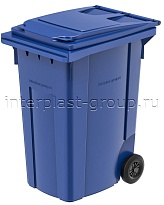 Мусорный контейнер 360 л синий 360 синий в Уссурийске