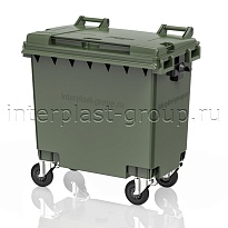 Мусорный контейнер 770 л зеленый 770 зеленый в Уссурийске