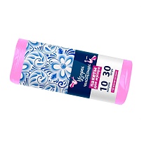 Мешки для мусора 10 л, розовые, в рулоне 30 шт., ПНД, 8 мкм, 470х360 мм, Узоры Чистоты, МУ3582 (МГ-10роз) в Уссурийске Мешки для мусора 10 л, розовые, в рулоне 30 шт., ПНД, 8 мкм, 470х360 мм, Узоры Чистоты, МУ3582 (МГ-10роз) в Уссурийске