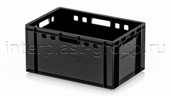 Ящик для мяса и колбасных изделий Е-3 черный в Уссурийске