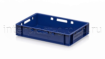 Ящик для мяса и колбасных изделий Е-1 темно-синий в Уссурийске