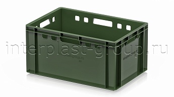 Ящик для мяса и колбасных изделий Е-3 зеленый в Уссурийске