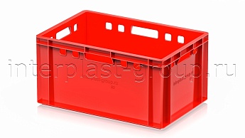 Ящик для мяса и колбасных изделий Е-3 красный в Уссурийске