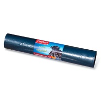 Мешки для мусора 240 л, черные, в рулоне 20 шт., ПВД 35 мкм, 1400х900 мм, PACLAN Big&Strong, 600823 в Уссурийске
