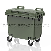 Контейнер для мусора 660 л зеленый 660 зеленый в Уссурийске