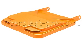 Комплект крышки для контейнера 120 л. оранжевая  оранжевый в Уссурийске