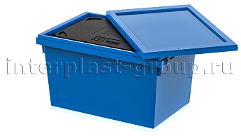 Изотермический контейнер KV 6432 в сборе с крышкой голубой в Уссурийске