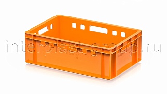 Ящик для мяса и колбасных изделий Е-2 оранжевый в Уссурийске