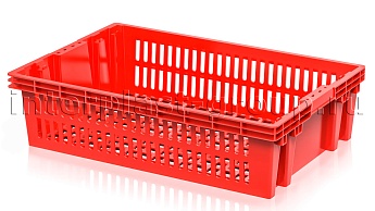 Ящик для овощей, фруктов и хлеба Евролоток морковный в Уссурийске