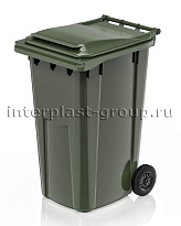 Контейнер для мусора 240 л зеленый облегченный 240 зеленый в Уссурийске