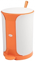 Контейнер для мусора Sтилъ с педалью 11 л оранжевый 11 оранжевый в Уссурийске